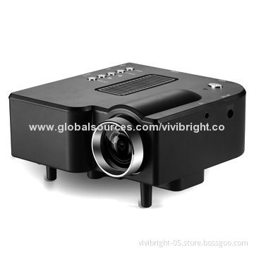 Mini LED Projector, Original OEM Factory Vivibright, GP5S, Ultra Low Cost PK UC28 and GM40